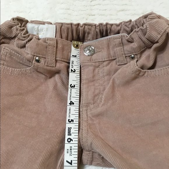 Gucci Pink Corduroy girls pants size 6 - Picture 11 of 12